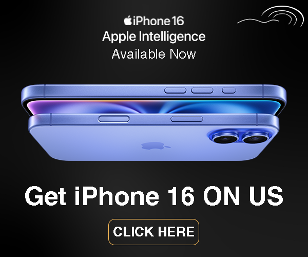 iPhone 16 on us