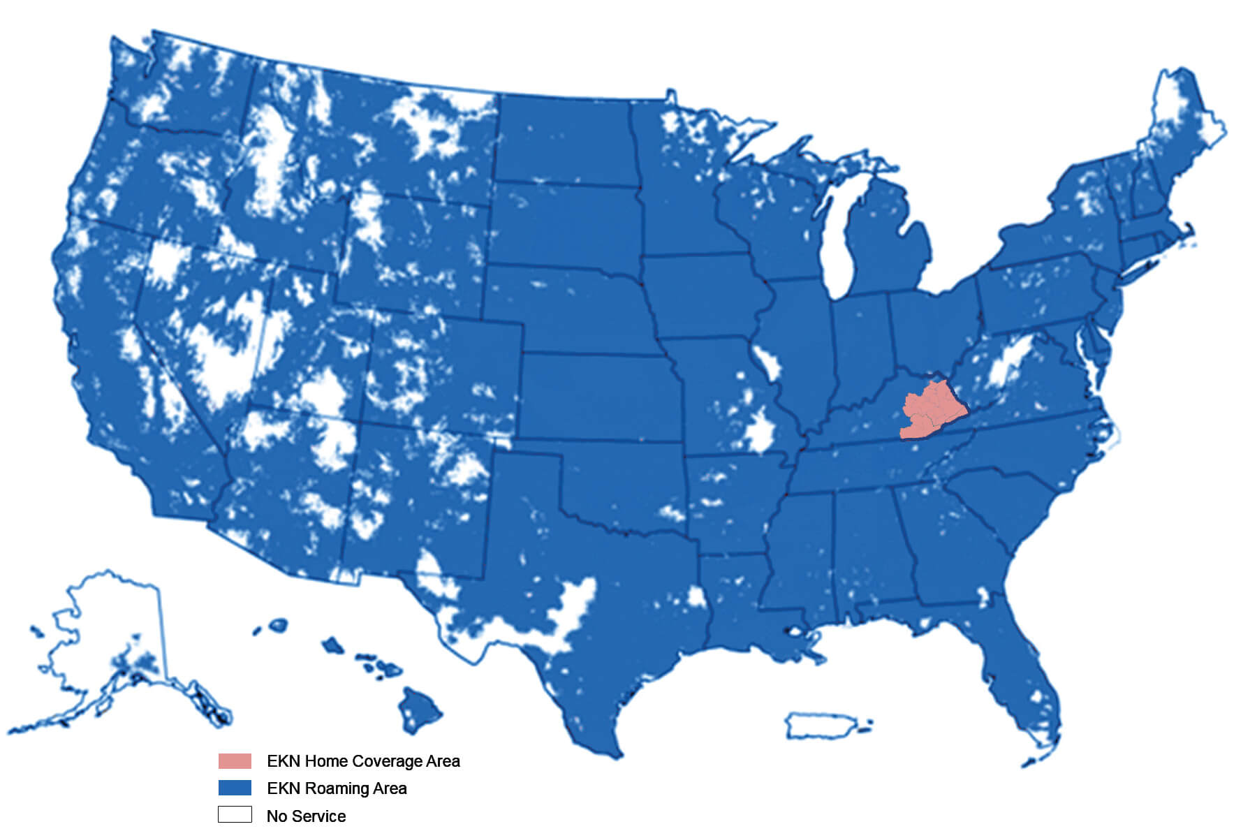 Nationwide Coverage Map